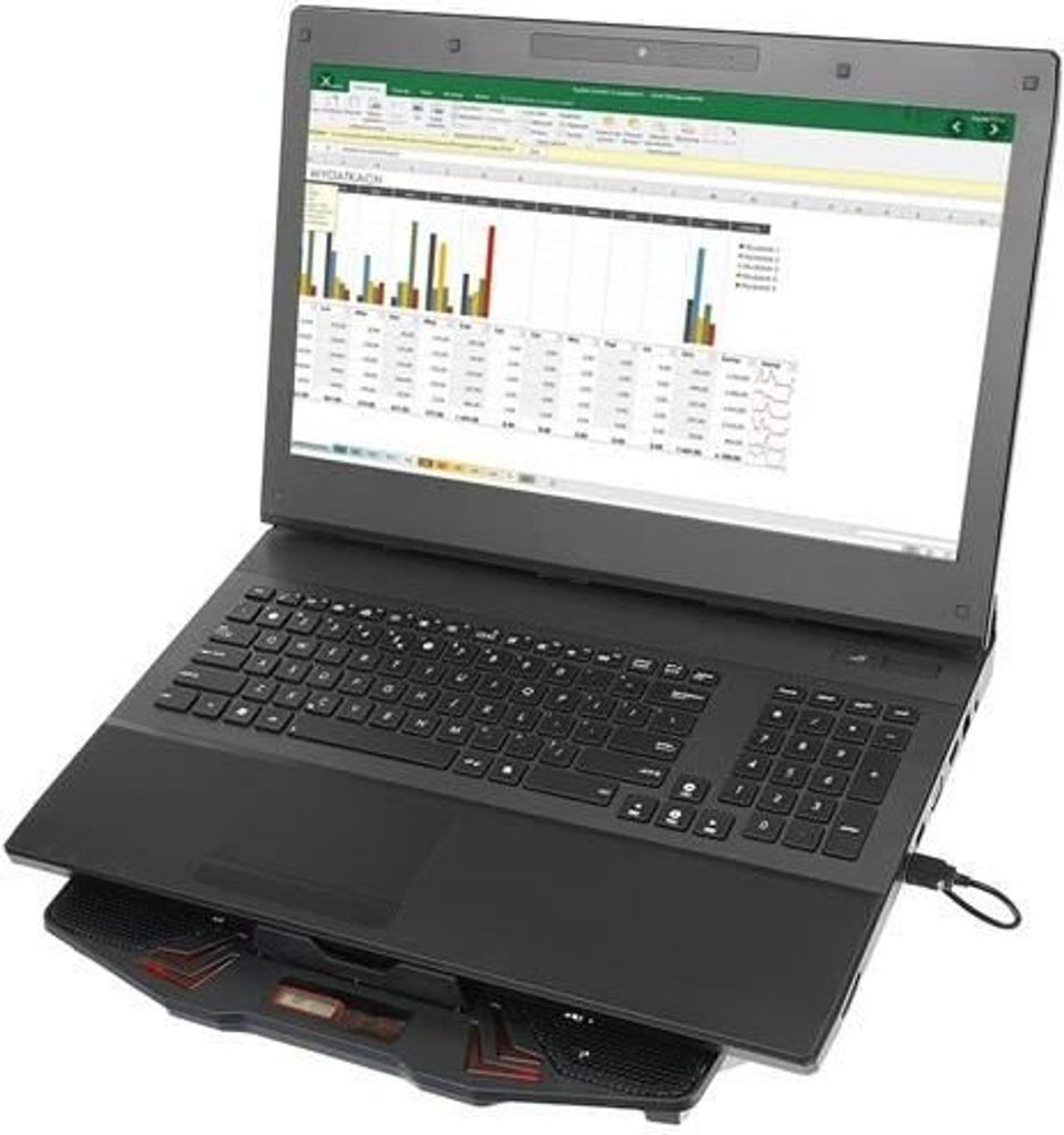 ISO 9740 Chladiace podstavec pre notebook Obrázok produktu 9