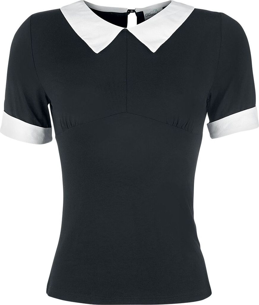 Banned Alternative T-Shirt Damen Morticia schwarz L