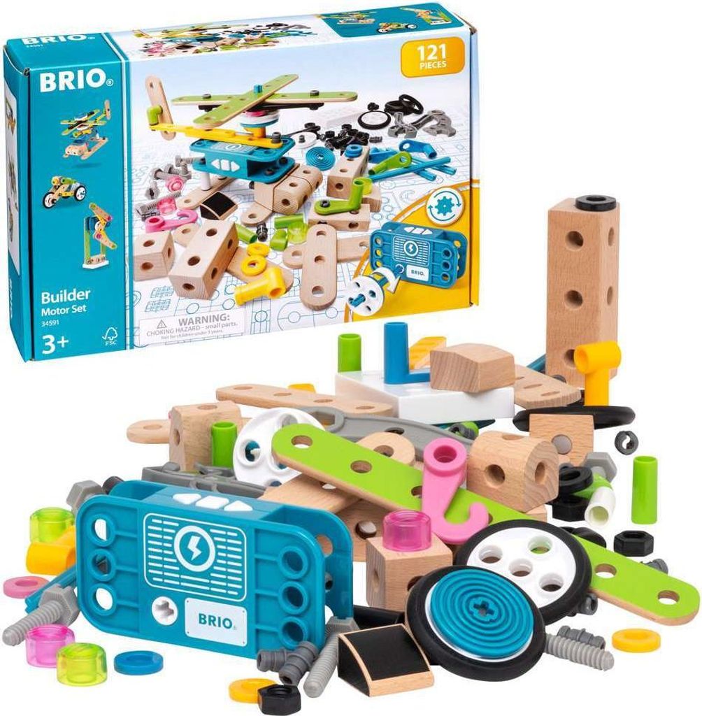 Motor-Konstruktionsset, 120 Teile BRIO 63459100 Produktbild 