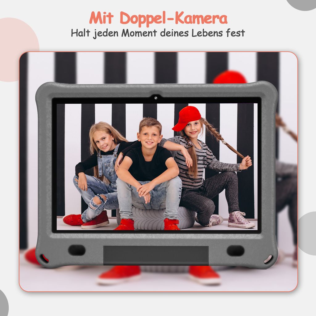 Olvy Kinder Tablet 10.1 Zoll HD, Kids Tablet Android 14, Produktbild 12