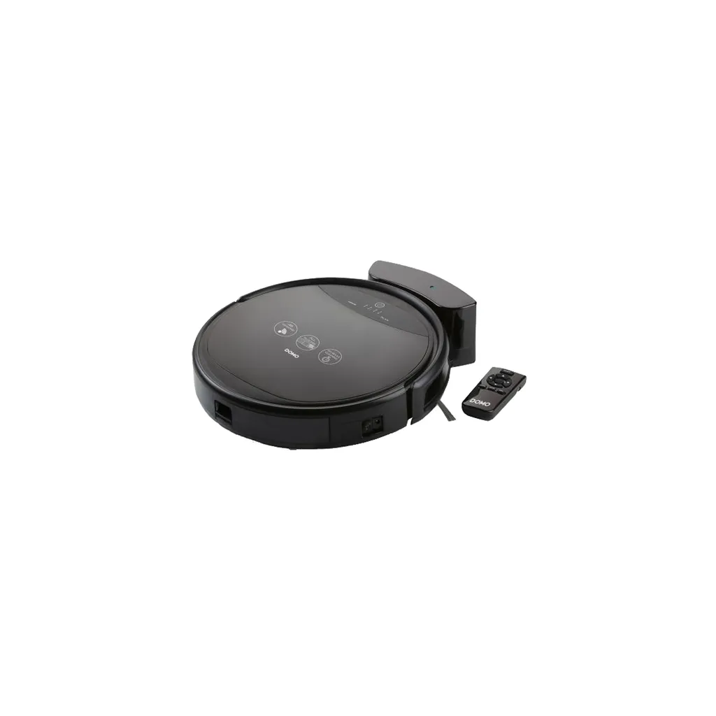 Aspirateur Robot Autonome DOMO Noir DO7293S pour Sols Durs et Tapis Fins