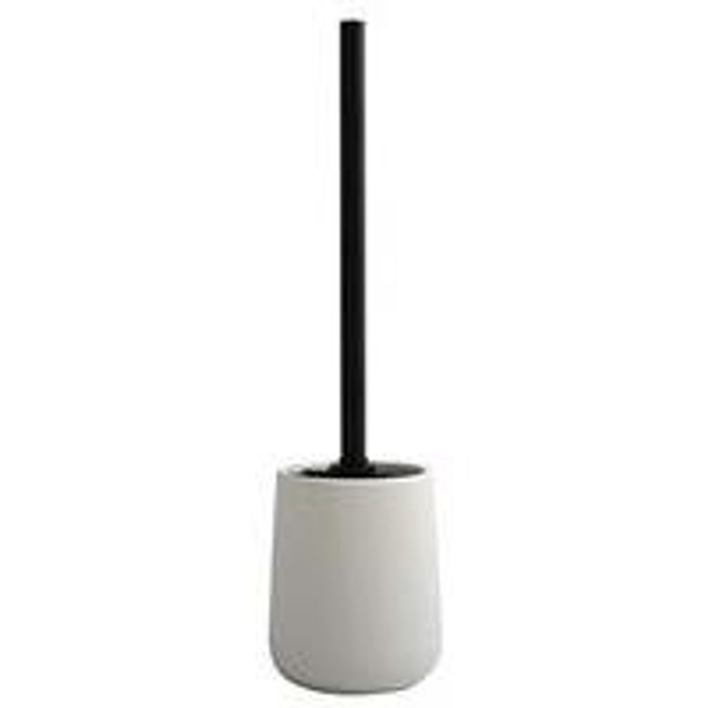Keramische Toileborstel in Mat Weiß - Elegant und Dauerhaftes Design