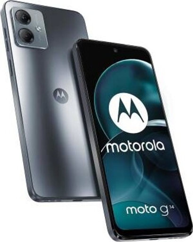 Motorola Moto G14 4 GB/128 GB Grau (Steel Gray) Dual-SIM Produktbild 