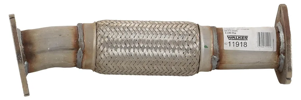 Tube d'échappement de rechange WALKER 11918 pour PEUGEOT BOXER
