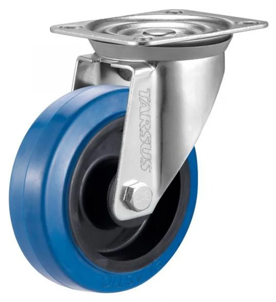 Roulette pivotante Tarsus 200 mm anti-trace pour protéger vos sols