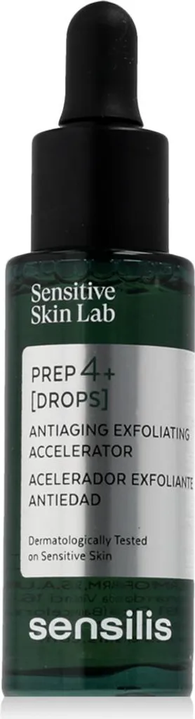 Sensilis Prep4+ Gouttes Exfoliantes Anti-âge - Formule Lissante 30ml