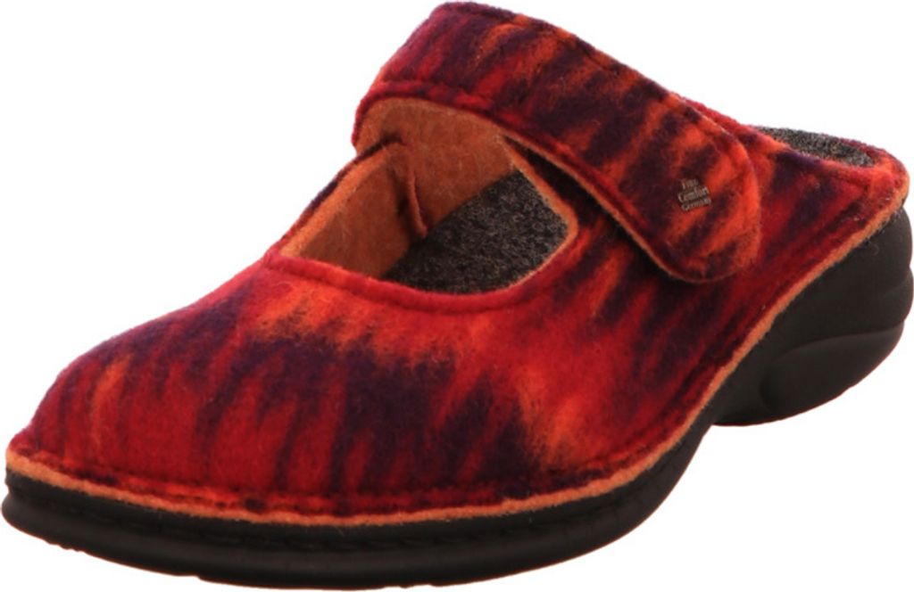 Finn Comfort Hausschuhe Damen 31343133333037 Rot 39 EU
