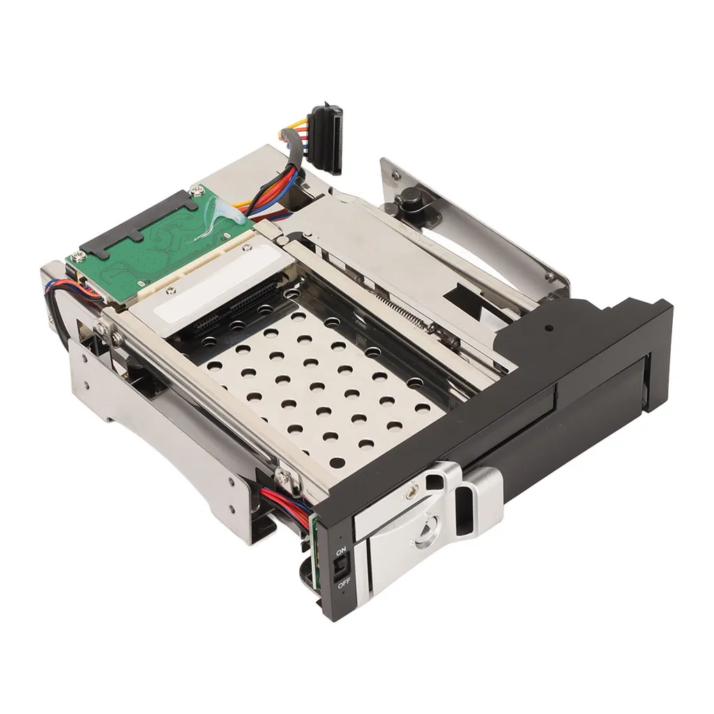Support interne pour étendre le stockage PC avec deux disques durs SATA