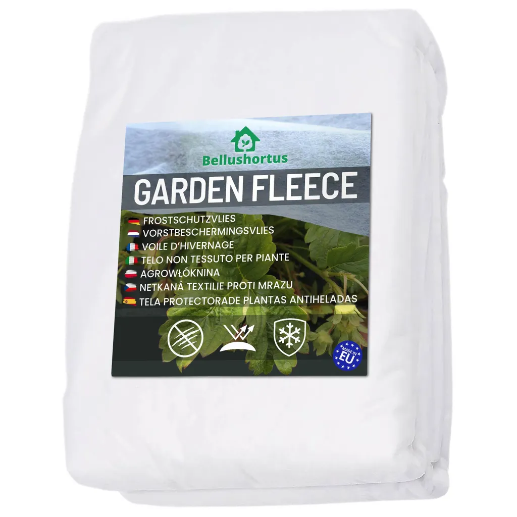Anti-Gel Jardin : Voile d'Hivernage Blanc 50g/m2 avec UV 10m x 1,6m Durable