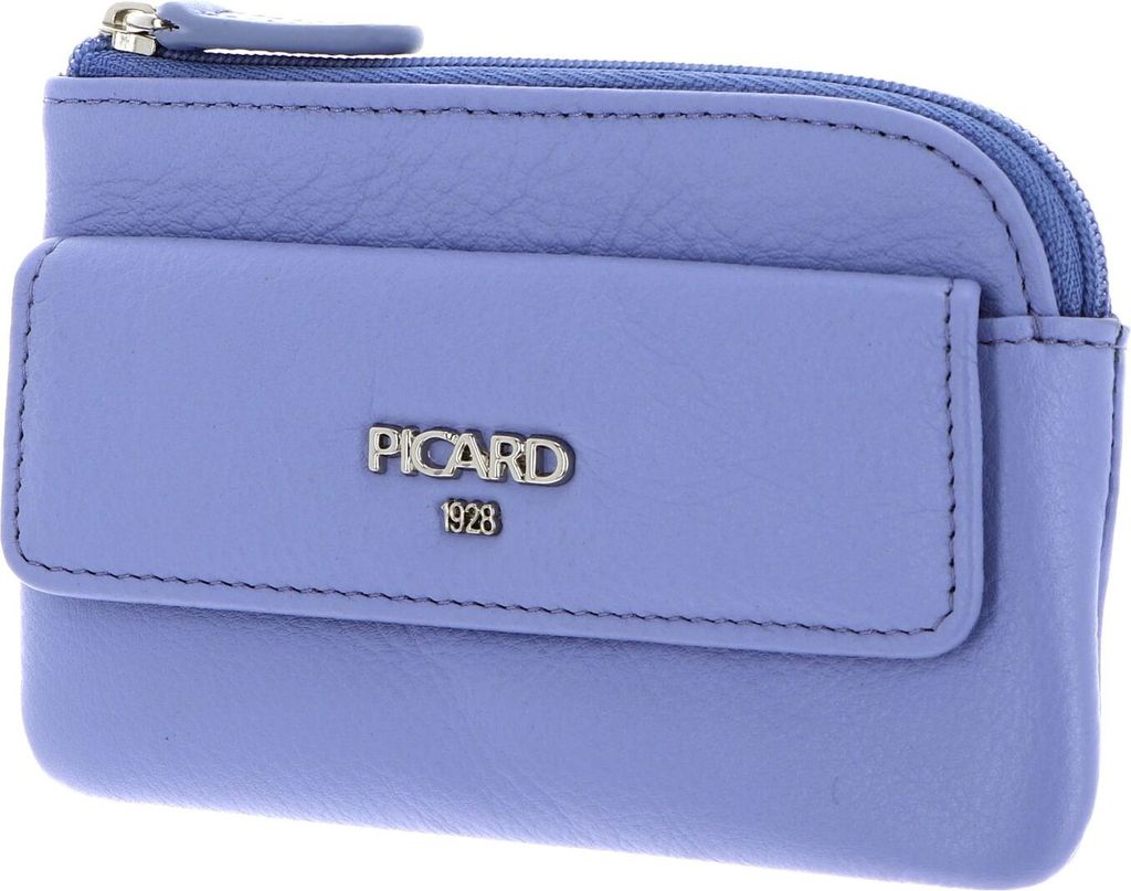PICARD Leder Schlüsselmäppchen Bingo Key Case Violet violett
