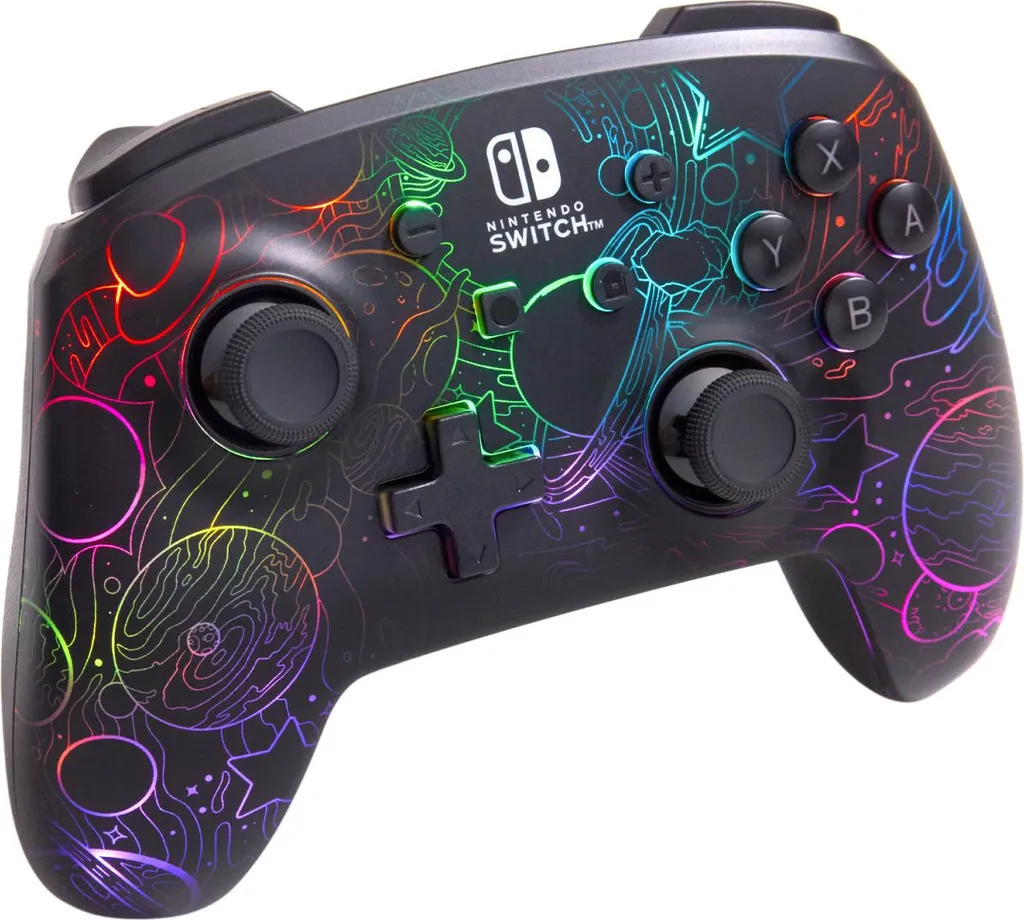 PowerA Lumectra Wireless Switch Controller - Specifiche Vortice Galattico - 2