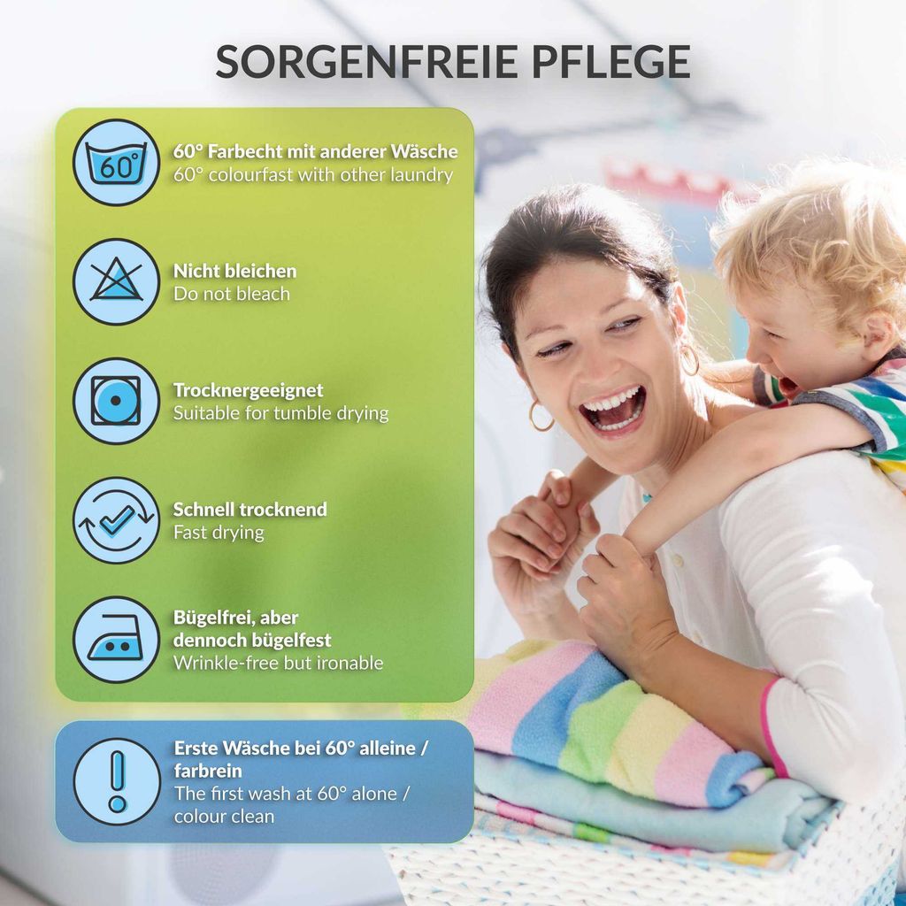 etérea Jersey Topper Spannbettlaken 140x200 - 160x200 cm Produktbild 6