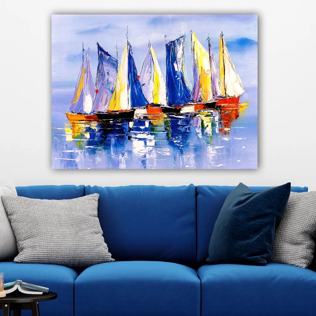 Toile imprimée grand format Wallity décoration murale colorée 70x100