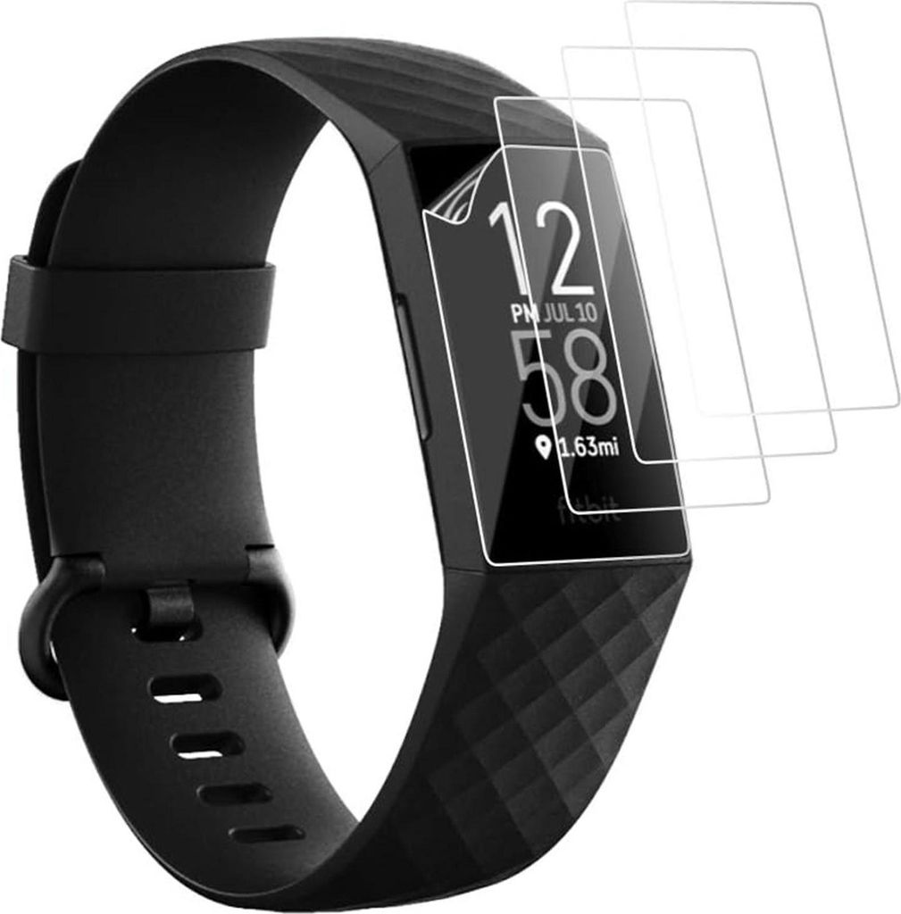 6x Schutzfolie für Fitbit Charge 3 Schutz Folie Produktbild 