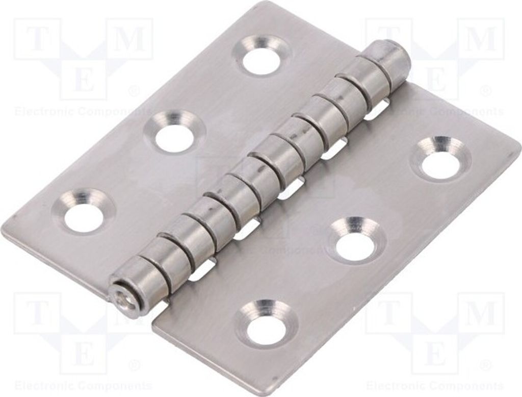 1x Scharnier B: 60mm A2 Edel H: 50mm ZAW-D-50X60X1.5-A2 Scharniere