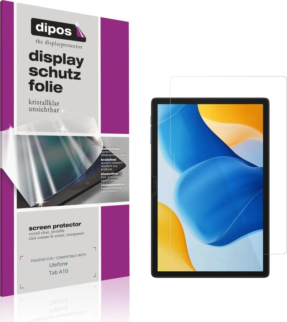 2x Pellicole Ulefone Tab A10 - Protezione Schermo dipos Claro in Offerta