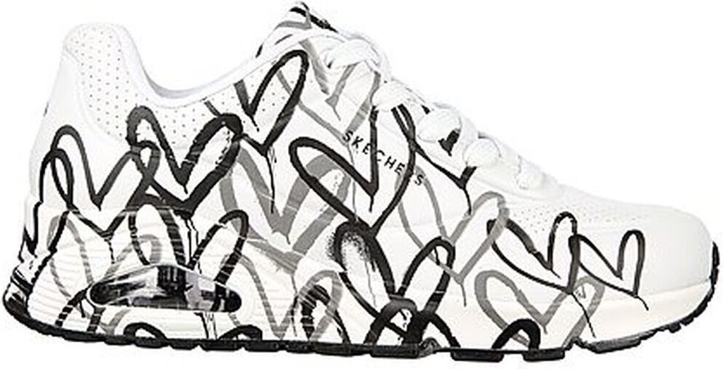 Skechers 155507-WBGY - Skechers Uno Spread The Love Schwarz Produktbild 