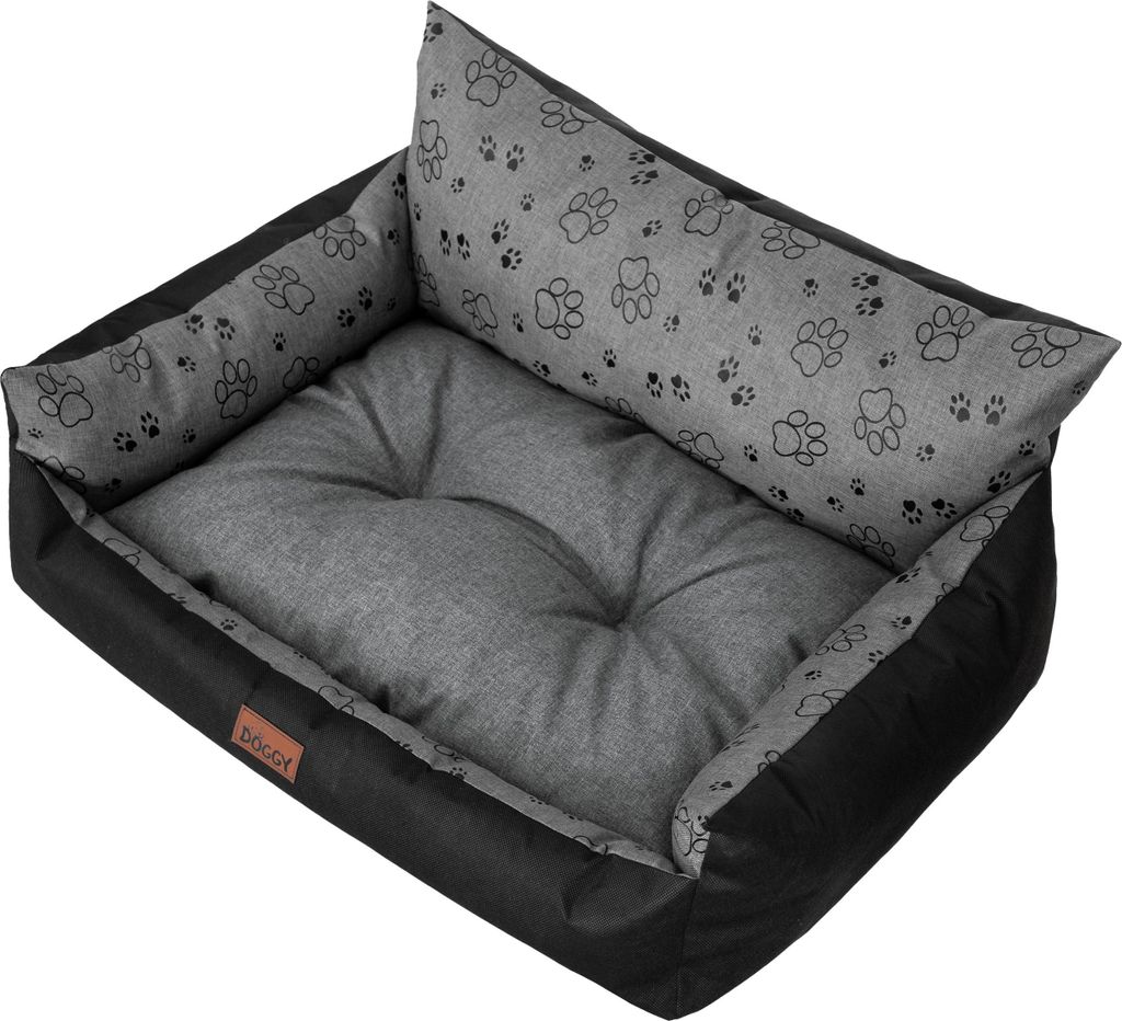 Hundebett wasserdicht "Joker Lite" - 105x80 cm - Ovale Hundecouch mit herausnehmbarer Matratze – Robust & pflegeleicht