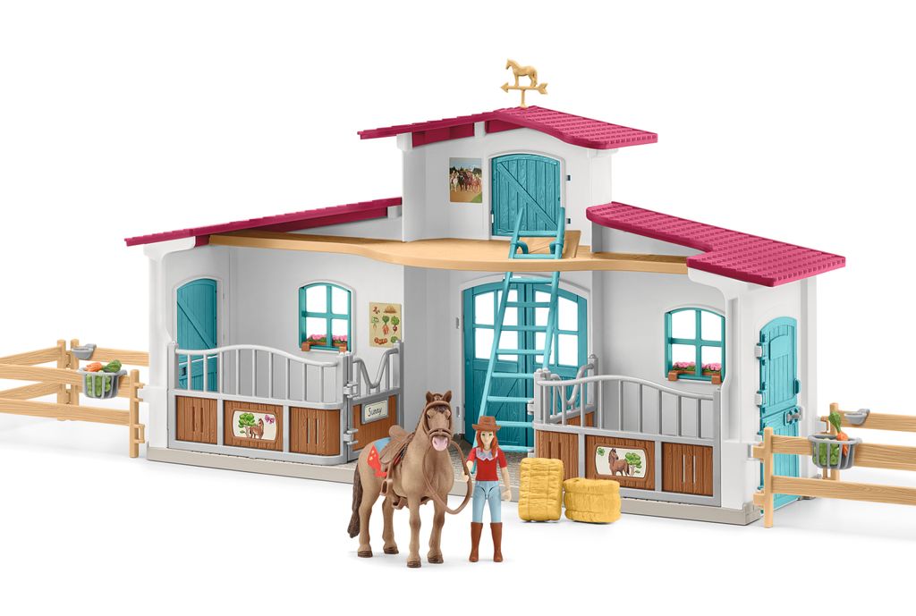 Schleich Horse Club Reiterhof Starter Set, SpielgebÃ ¤ ude Produktbild 