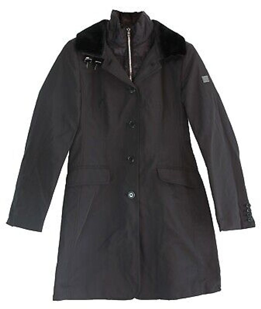 Betty Barclay Damen Jacke Damenjacke Mantel Parka Kurzmantel schwarz Grösse 44