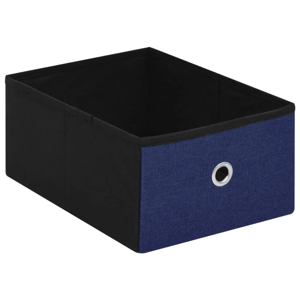 Banc d'entrée avec coffre de stockage bleu 76 cm idéal gain de place - 7