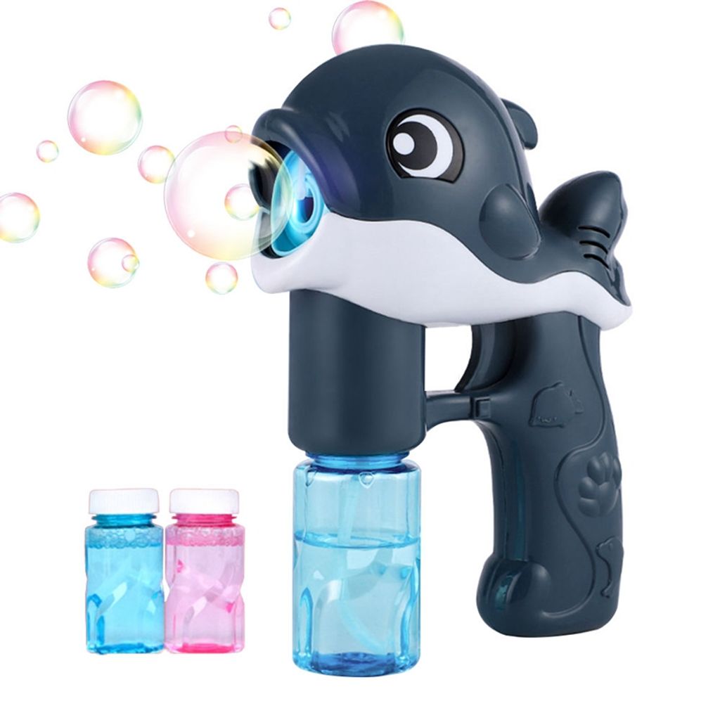 Seifenblasenmaschine Kinder Pistole Seifenblasenflüssigkeit Bubble Spielzeug 