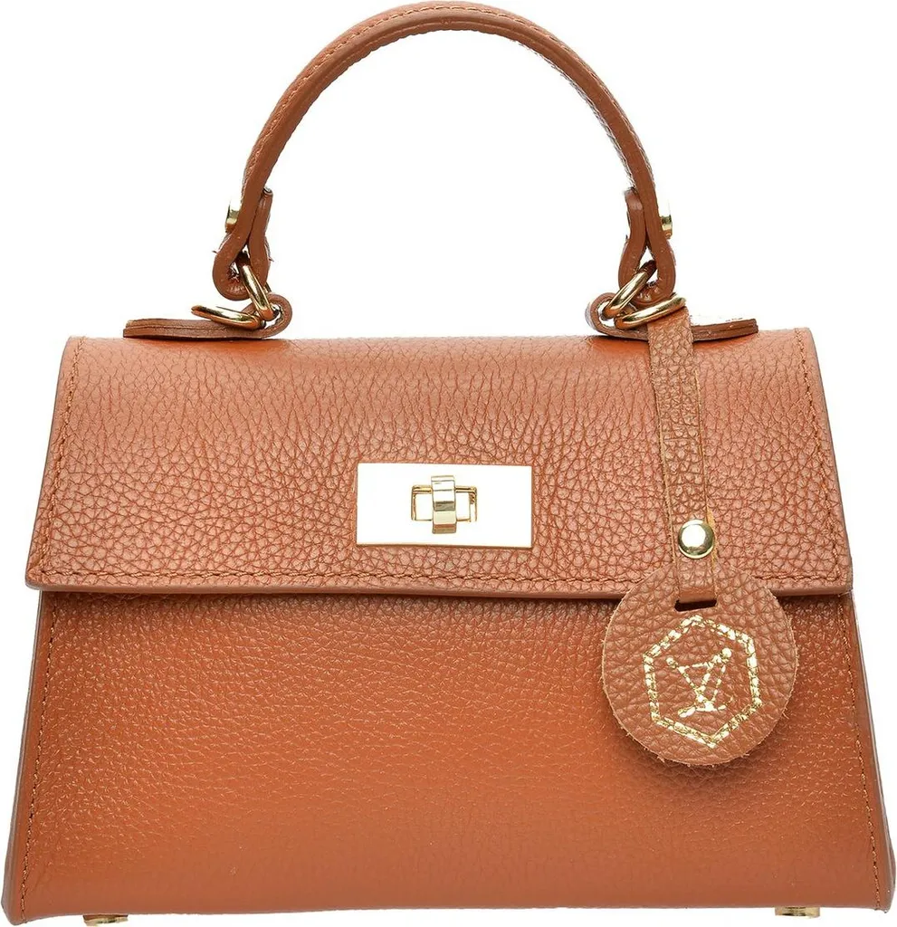 Sac à main professionnel Luisa Vannini LV 131 Cognac pour le bureau