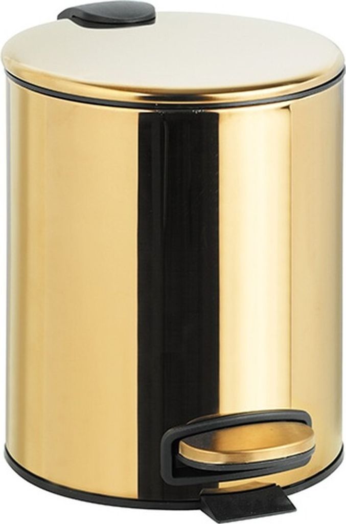 BILLO Abfalleimer Edelstahl Gold poliert 260x205x265 mm, 5 Produktbild 