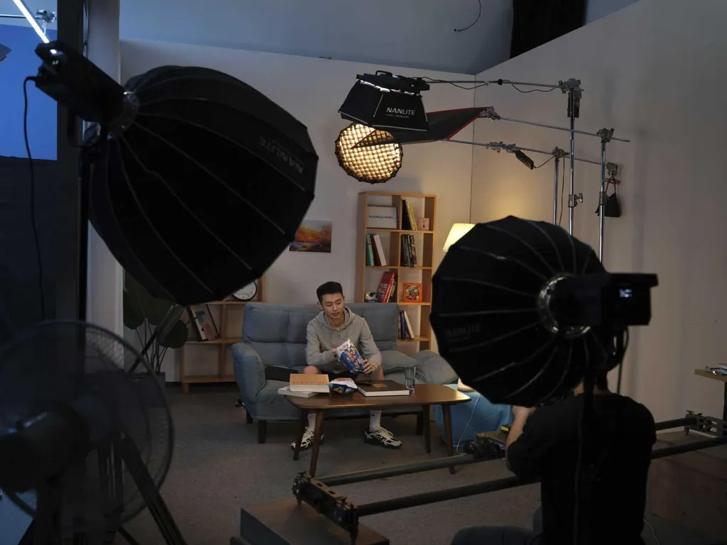 Projecteur LED Bicolore Nanlite FS-300B Éclairage Studio Vidéo Photo - 20