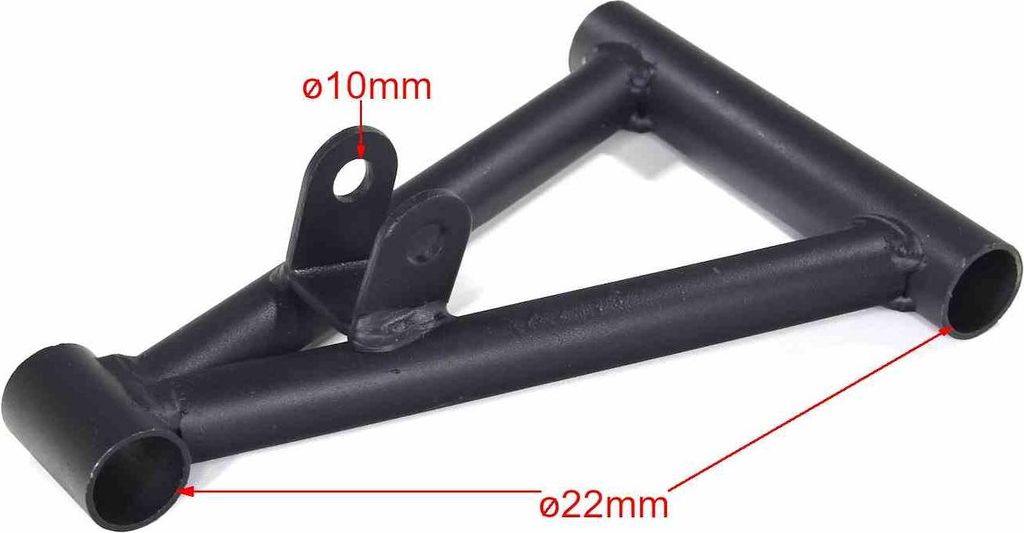 Atv-Querlenker 110/125 Unteres Rad 6''. 7. Hb