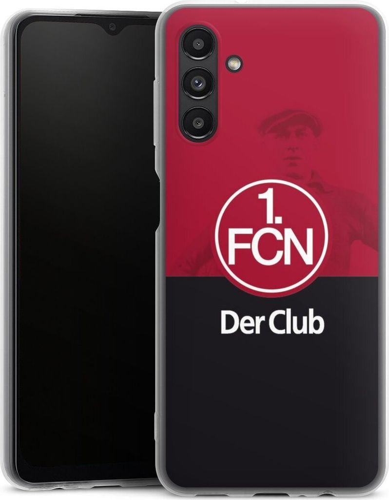 DeinDesign Slim Hülle für Samsung Galaxy A13 5G Silikon Case Ultra Dünn Handyhülle 1. FC Nürnberg Der Club Offizielles Lizenzprodukt