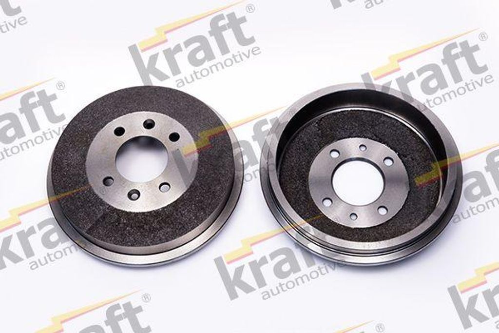 KRAFT AUTOMOTIVE 6065500 Bremstrommel OE 424724 kompatibel mit Berlingo, C15, Xsara, ZX, 306, 406, Partner