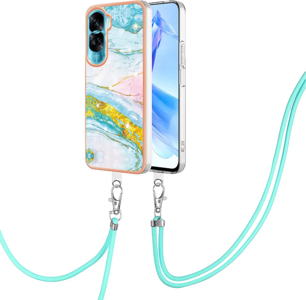 Custodia Honor 90 Lite 5G con Cinturino Turchese: Protezione e Stile
