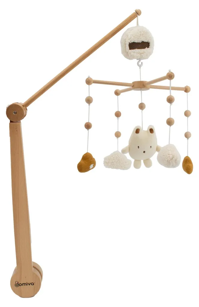 Mobile musical DOMIVA BOUBOU pour lit bébé avec mélodie douce apaisante