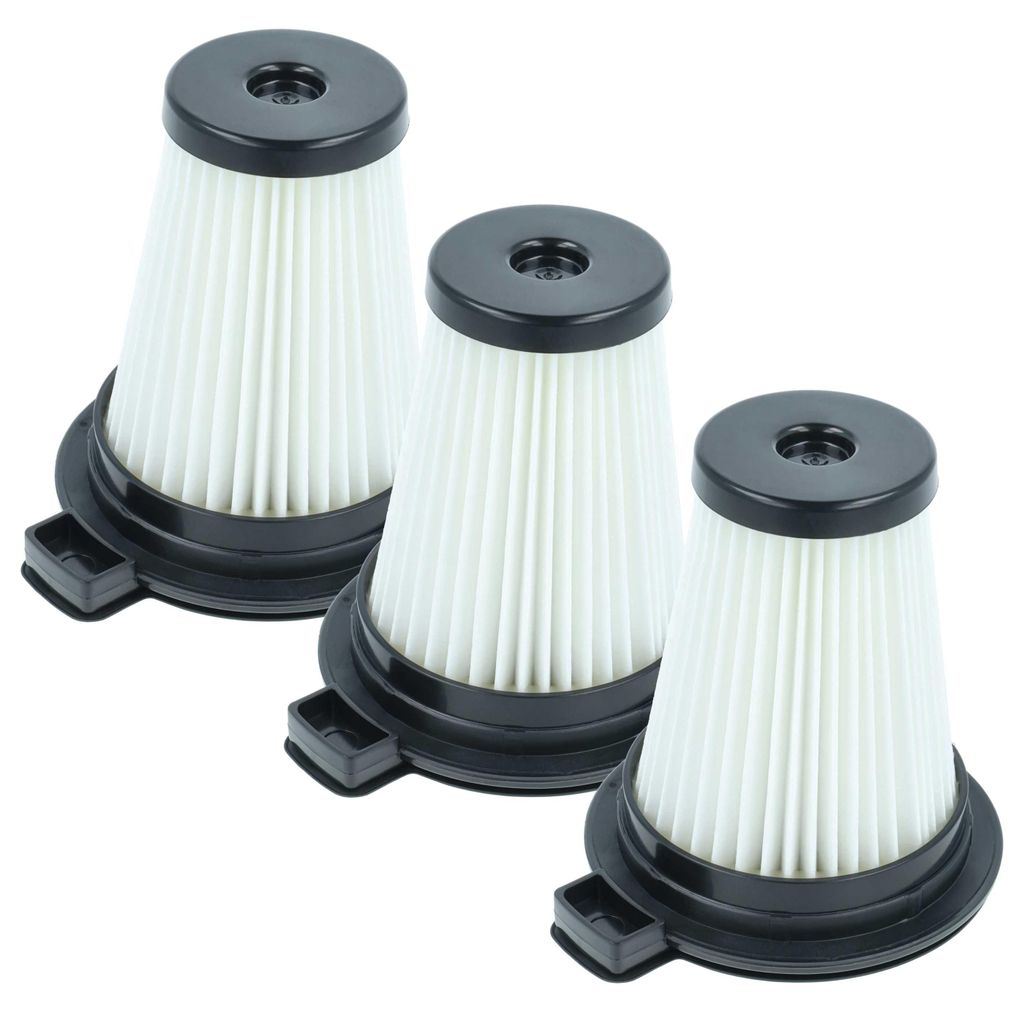 vhbw 3 Faltenfilter kompatibel mit Grundig GMS3890, VCP Produktbild 