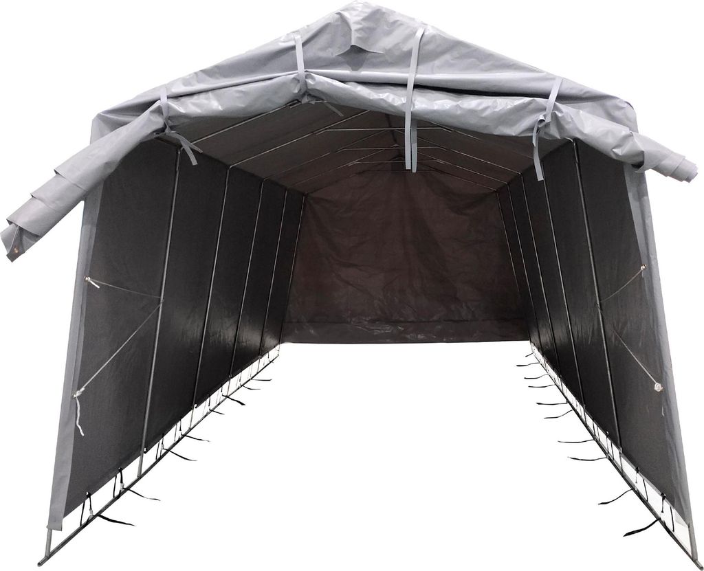 Tenda garage Fornorth 2,7x5,1 m, grigio chiaro Immagine del prodotto 
