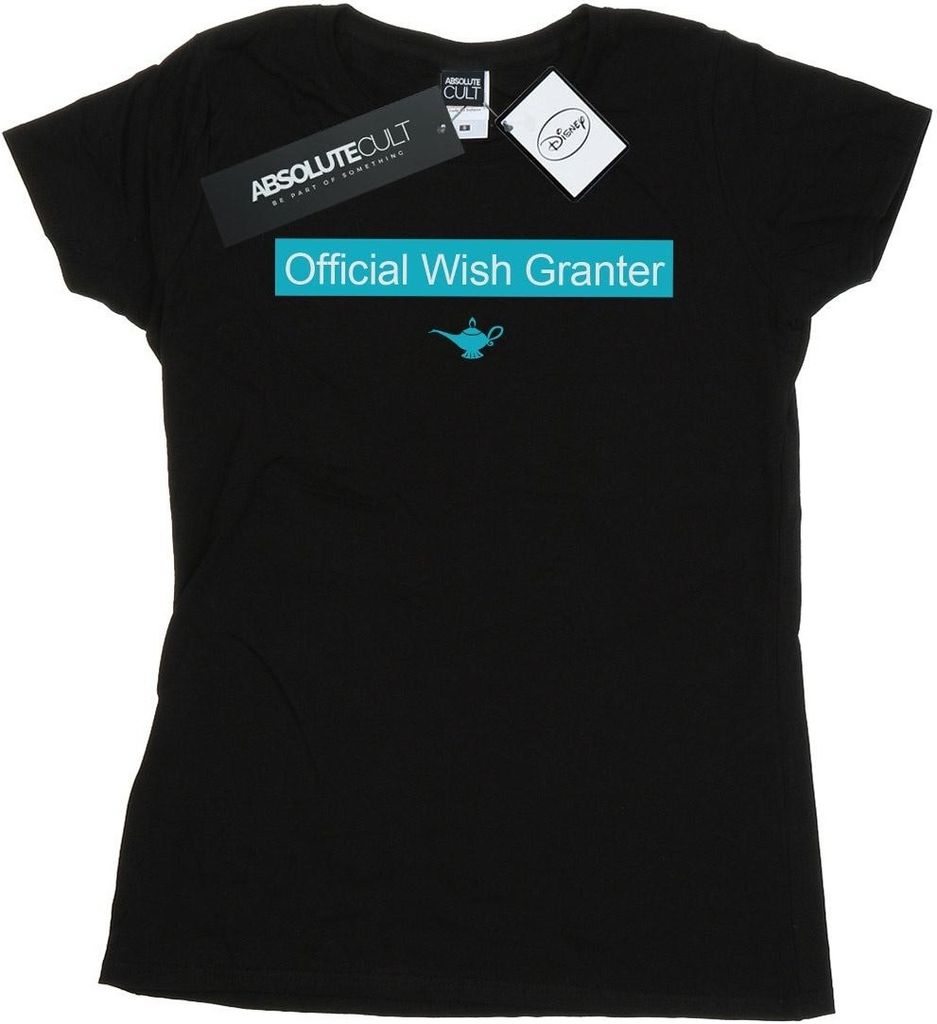 Disney - "Official Wish Granter" T-Shirt für Damen BI15743 (M) (Schwarz)