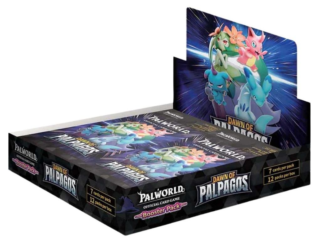 Palworld Dawn of Palpagos BP01 Booster Display Englisch Produktbild 