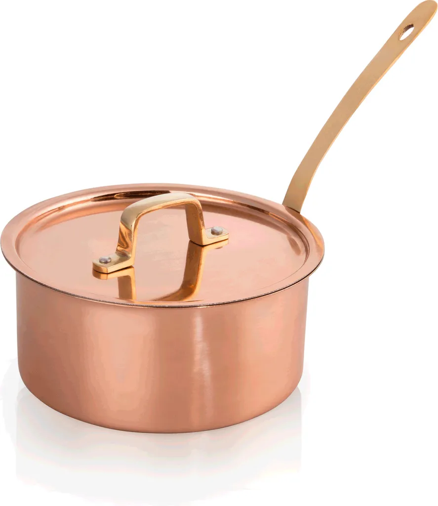 Casseruola Luxury 16cm Rame/Acciaio: Eccellenza Made in Italy