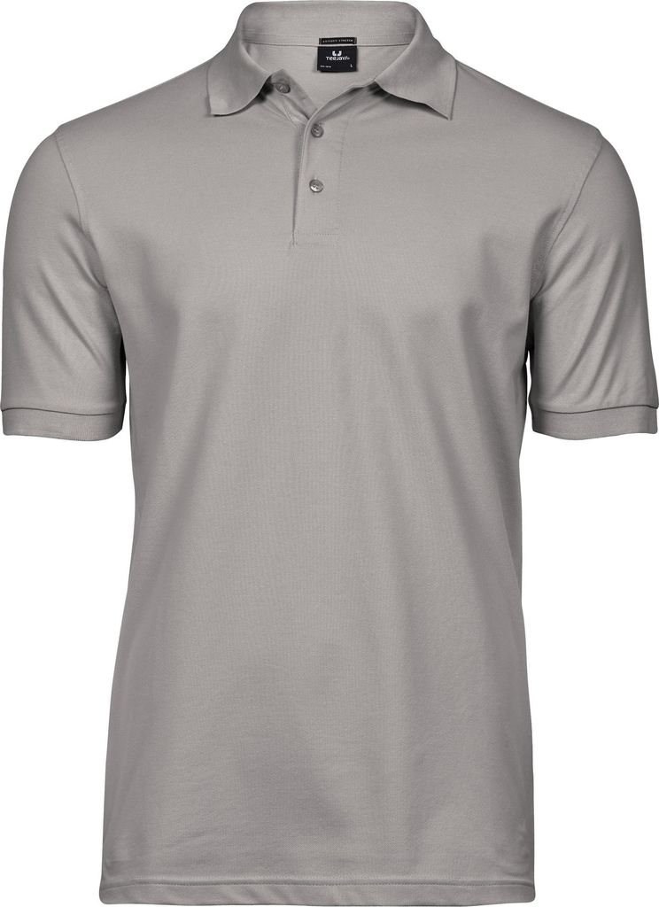 Tee Jays - "Luxury" Poloshirt für Herren, Stretch RW10932 (3XL) (Steinfarben)