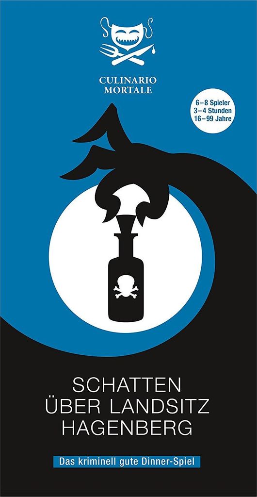 Culinario Mortale - Schatten über Landsitz Hagenberg - Das Krimi-Dinner-Spiel für Zuhause