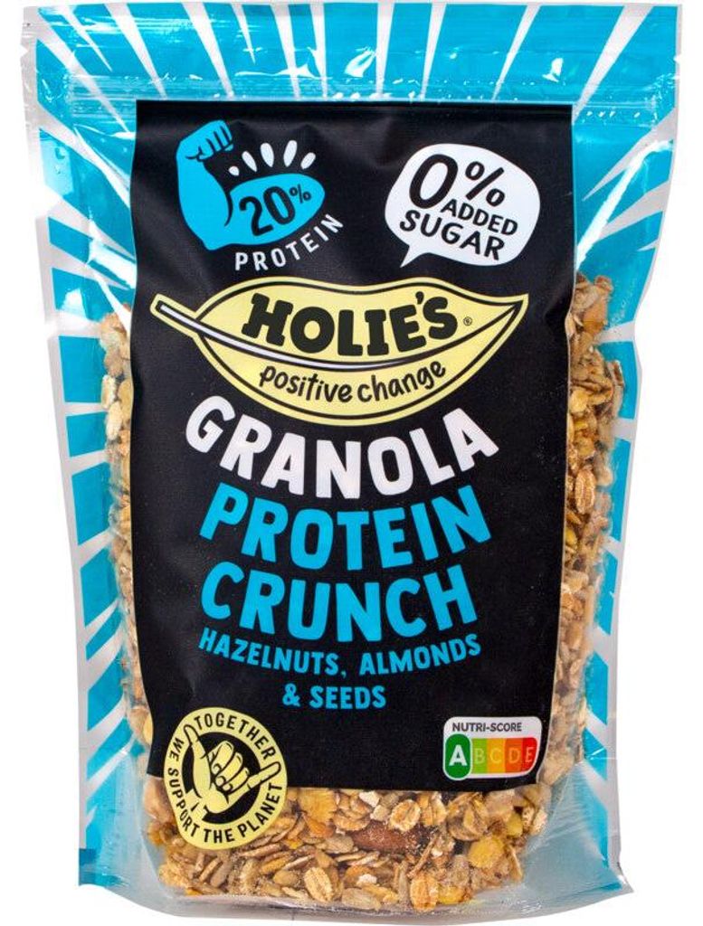 Holie's Granola Protein Crunch 350g – muesli vegano ricco Immagine del prodotto 