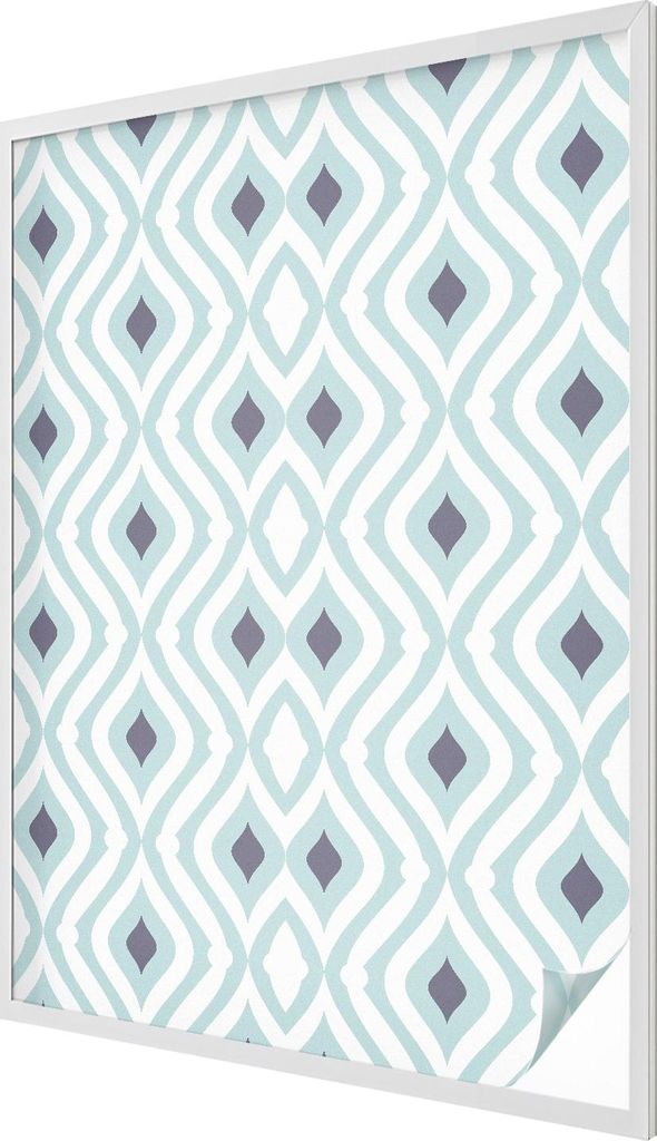 Buntglas Fensterfolie – 146x100 cm – Stained-Glass Design – blickdichte dekorative Sichtschutzfolie – selbstklebend, UV-Schutz – Moderne ...