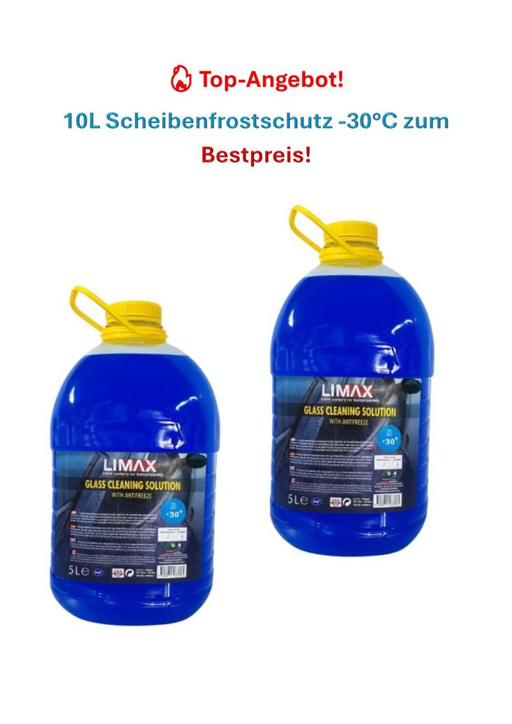 Scheibenfrostschutz -30 °C | Winter Scheibenreiniger & Produktbild 