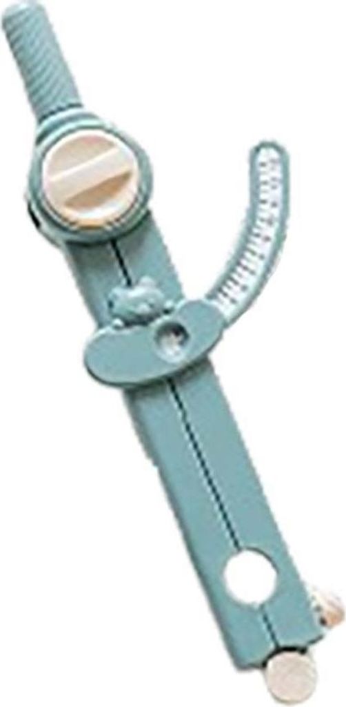 INF Digitaler Zirkel mit Display: Multifunktionaler Zirkel für Studenten Grün