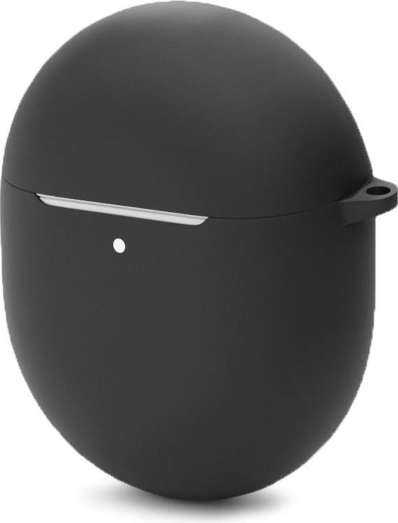 Silikonhülle Schutzhülle Kompatibel mit Google Pixel Buds Pro Kopfhörer Ohrhörer in Schwarz