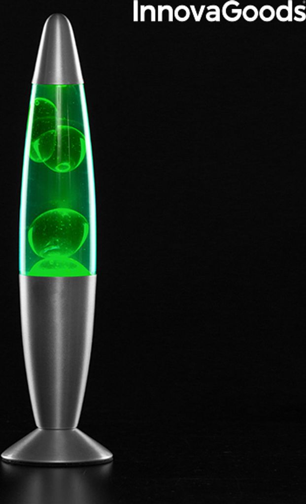Designerska lampa lawa InnovaGoods , zielona IN0523 Zdjęcie produktu 2