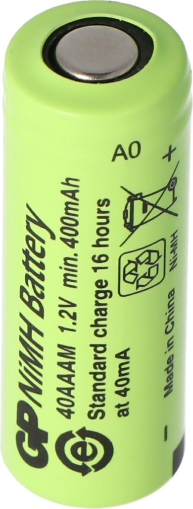 GP GP40AAAM Akku NiMH Size 2/3AAA ohne Lötfahne Produktbild 