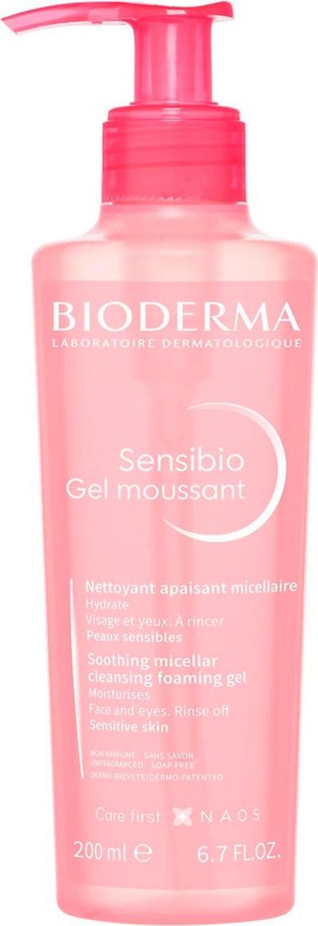 BIODERMA Sensibio Gel Moussant Reinigungsgel 200ml PZN Produktbild 