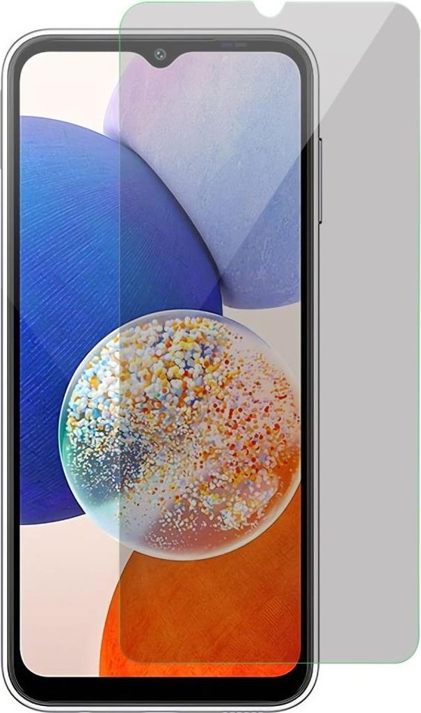Samsung Galaxy A14 Displayschutz - Coverup Privacy Panzerglas - Transparent